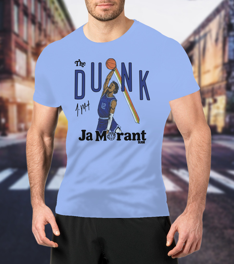 Ja Morant 12 The Dunk Slam Basketball T-Shirt