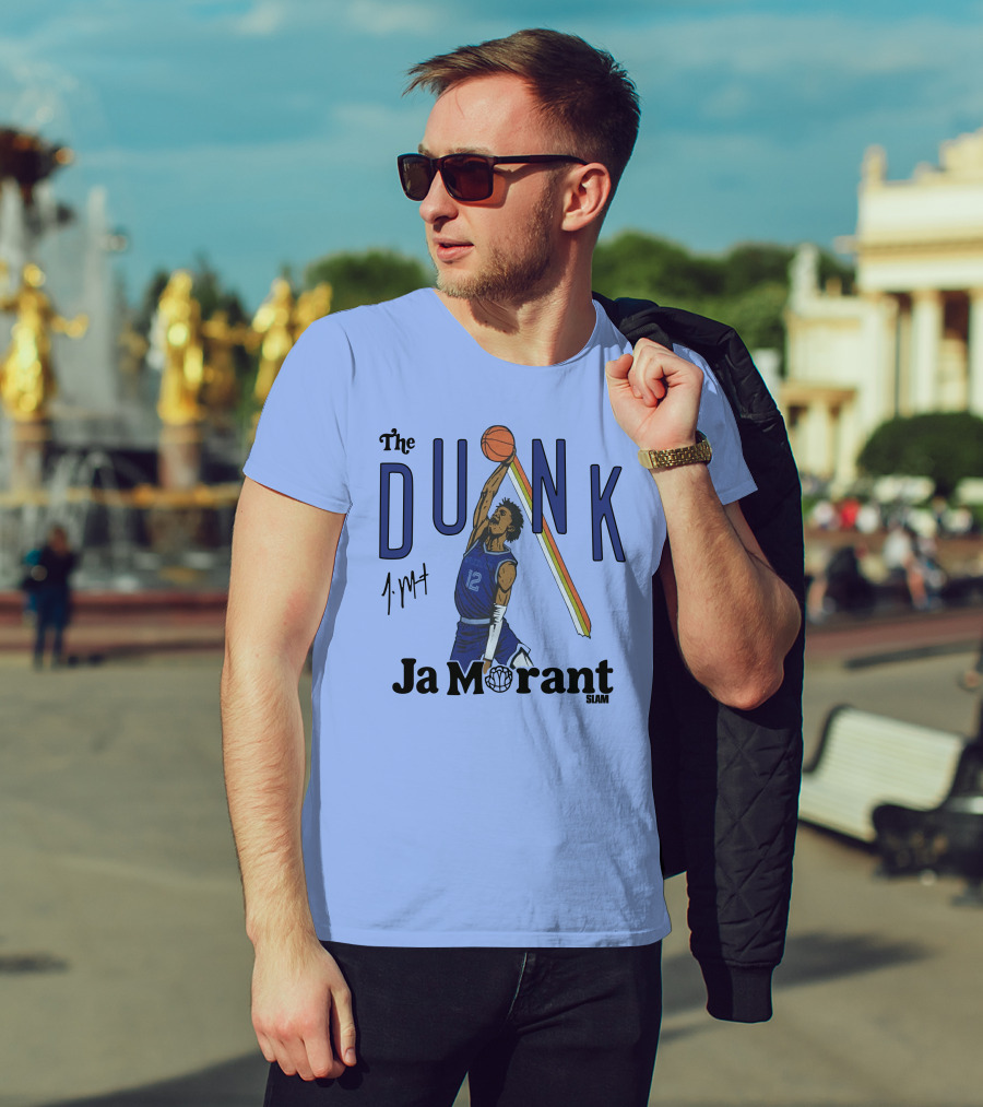 Ja Morant 12 The Dunk Slam Basketball T-Shirt