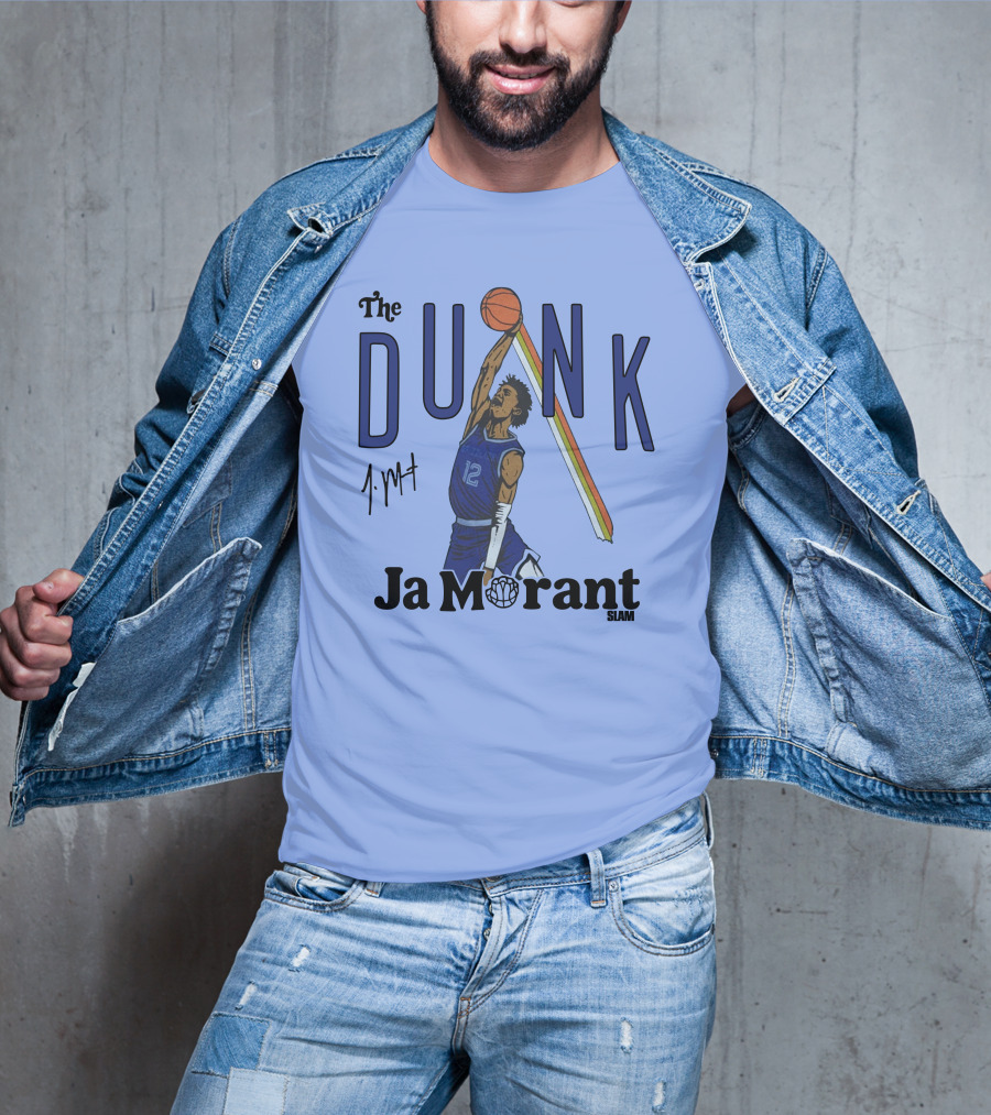 Ja Morant 12 The Dunk Slam Basketball T-Shirt