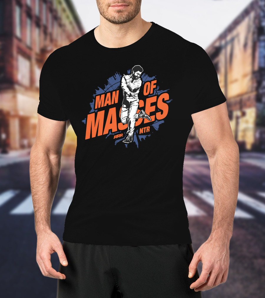 Man Of Masses RRR NTR T-Shirt