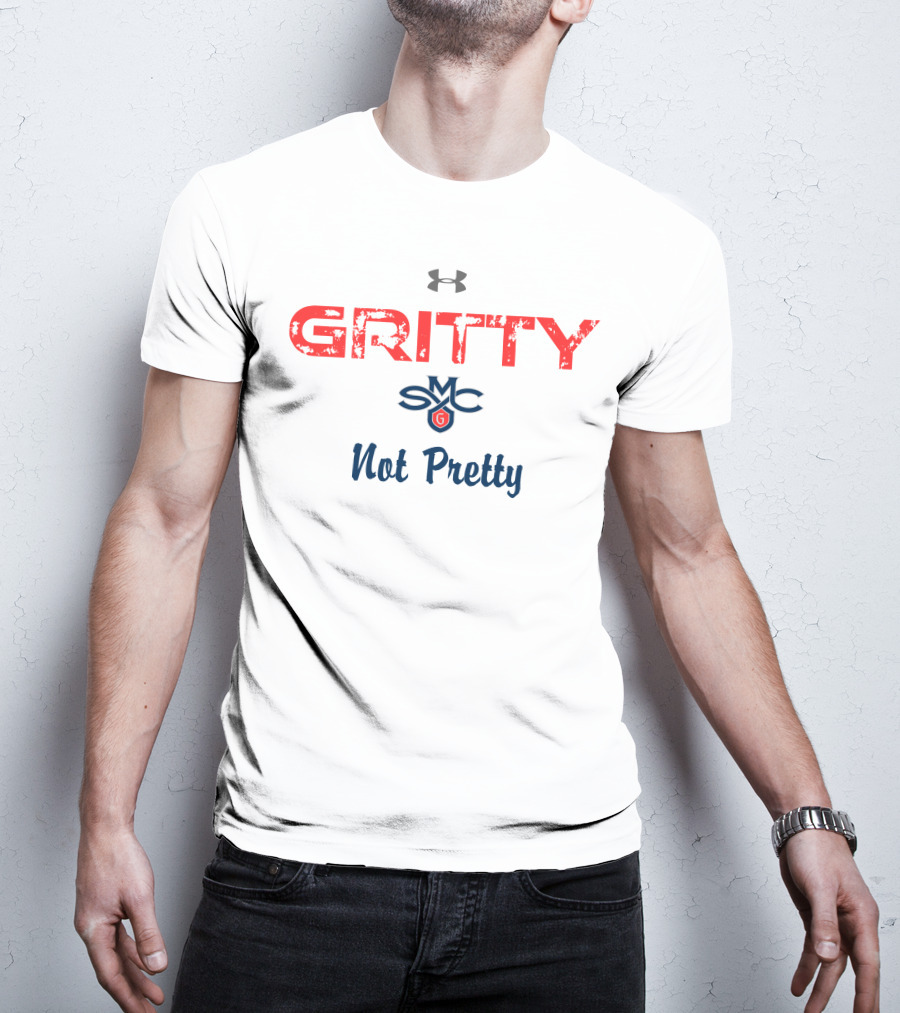 Gritty Under Armour Saint Mary's SMC Gaels Not Pretty T-Shirt