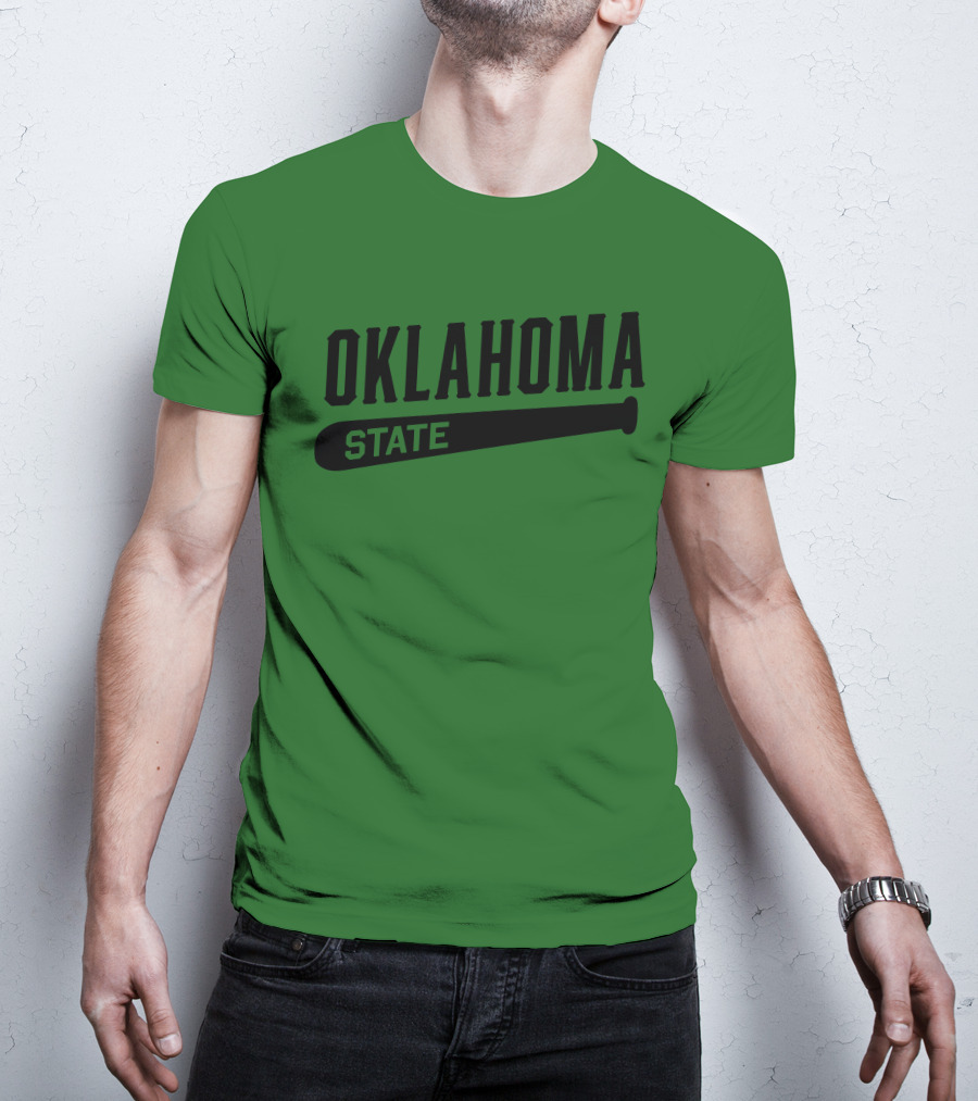Oklahoma State Baseball Bat T-Shirt