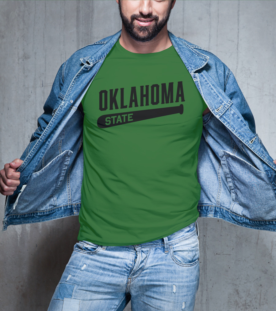 Oklahoma State Baseball Bat T-Shirt