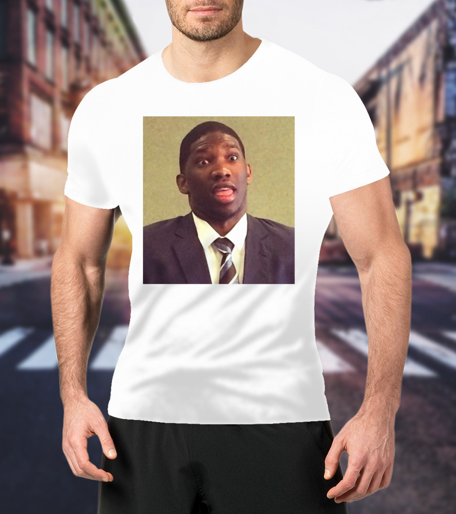 Joel Embiid Birthday Torchpro Merch Surprise Expression T-Shirt