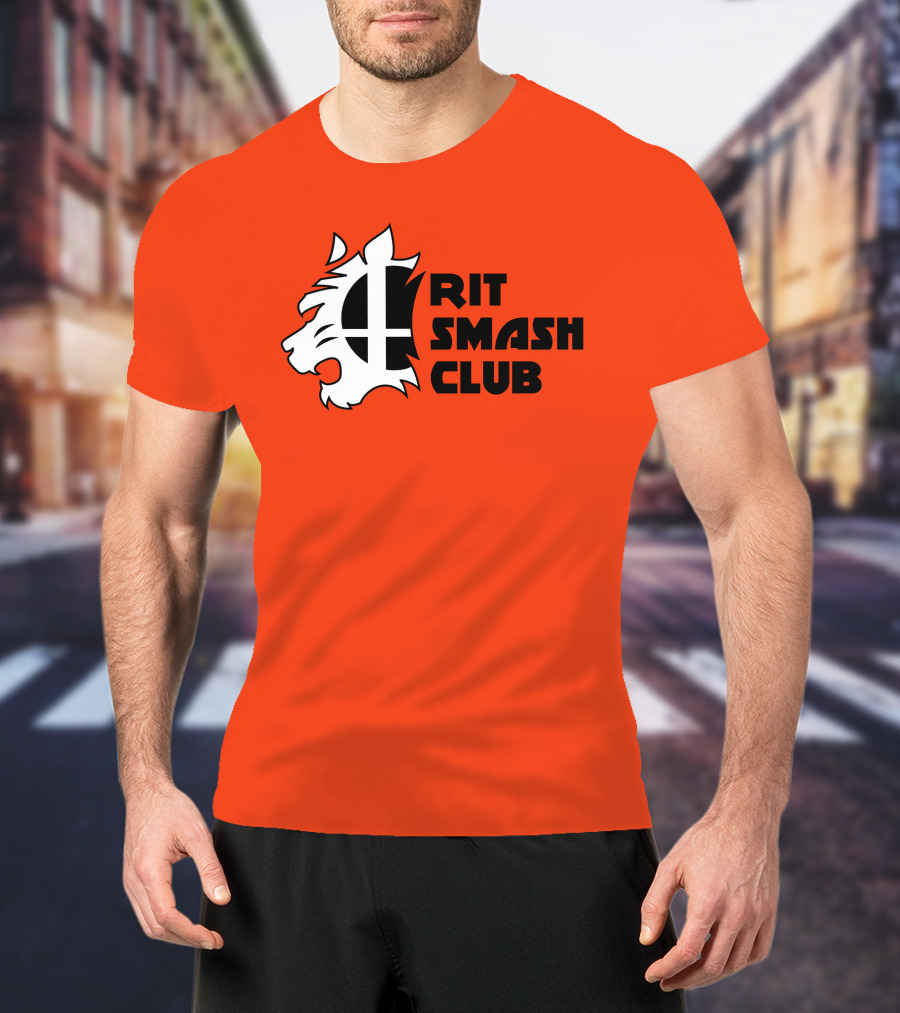 RIT Smash Club Super Smash Bros Tiger T-Shirt