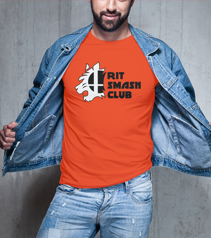 RIT Smash Club Super Smash Bros Tiger T-Shirt