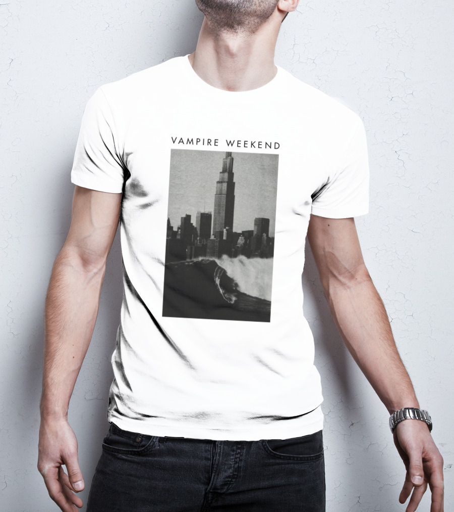 Vampire Weekend New York City Wave Tower T-Shirt