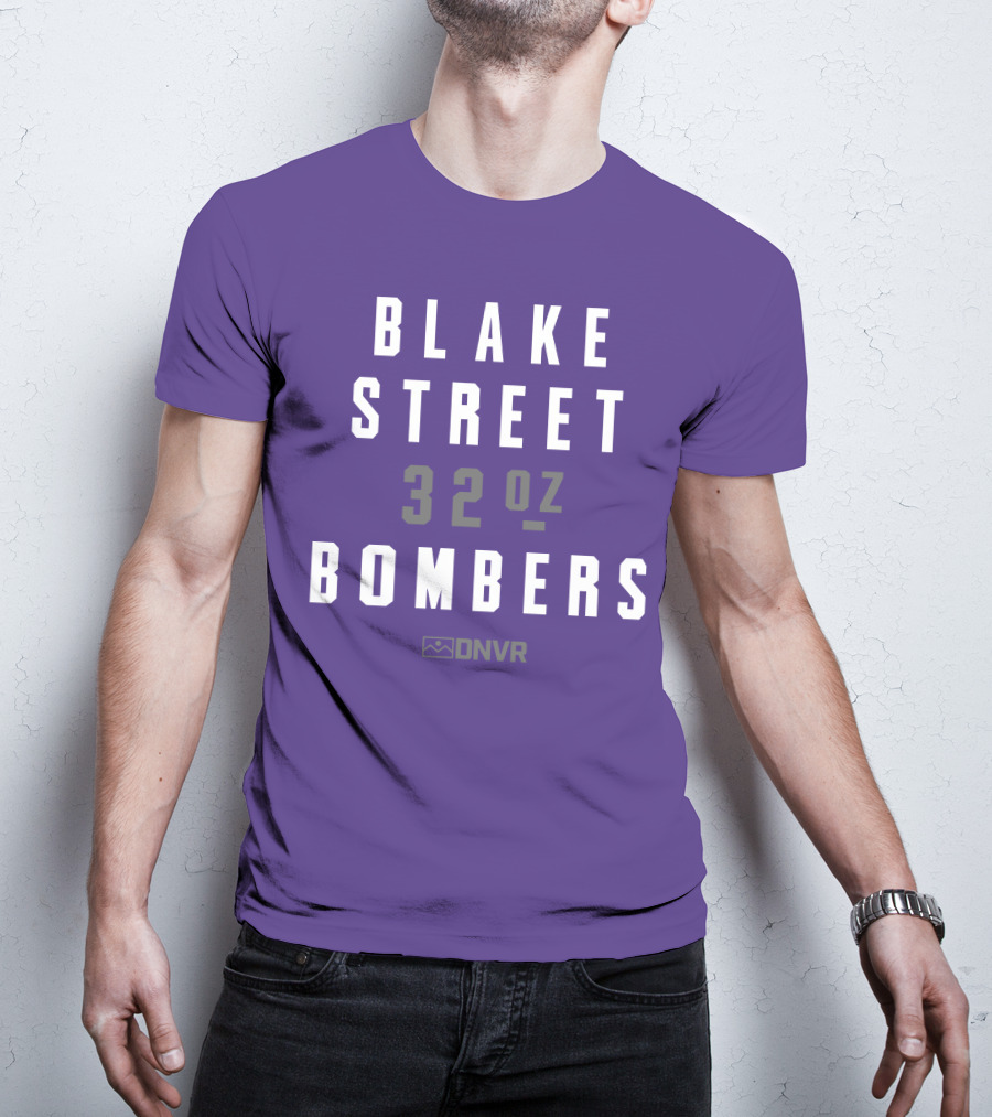 BLAKE STREET 32 Oz BOMBERS DNVR T-Shirt
