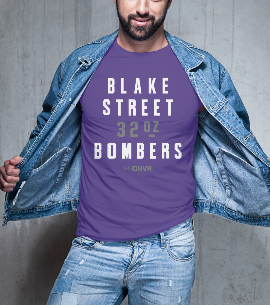 BLAKE STREET 32 Oz BOMBERS DNVR T-Shirt