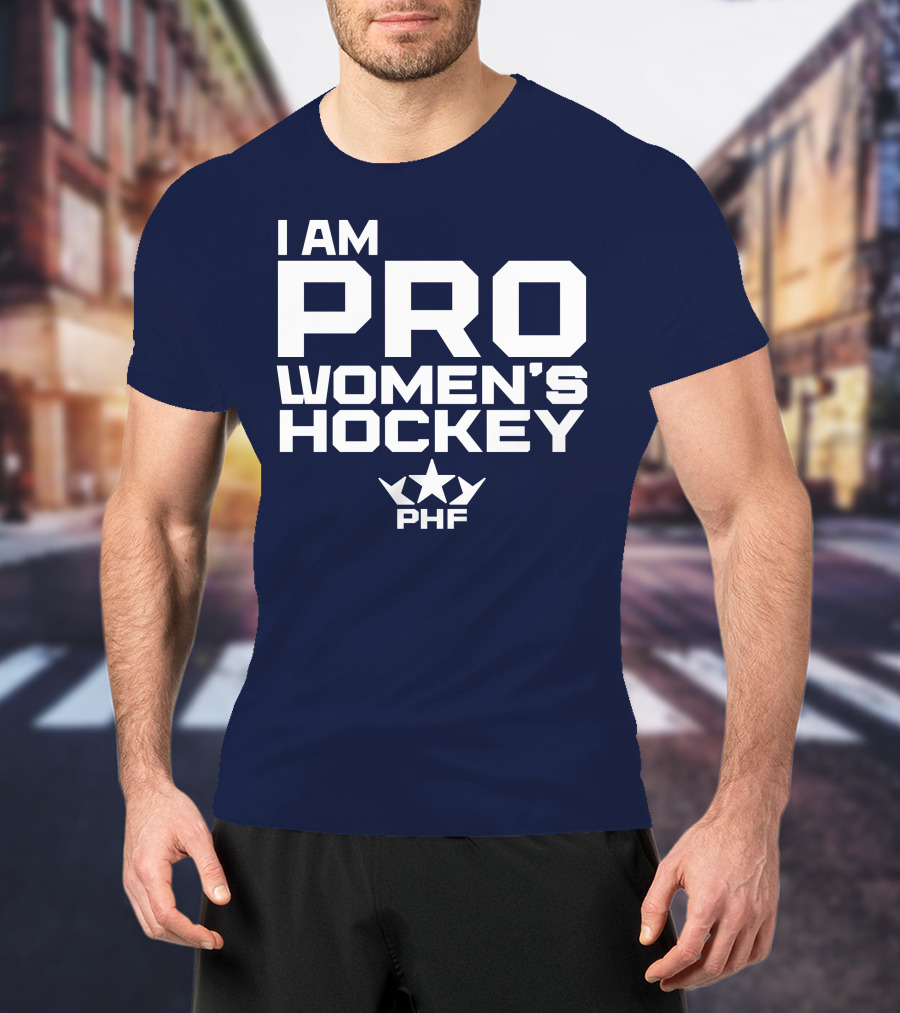 Arizona Coyotes I Am Pro Women's Hockey PHF T-Shirt
