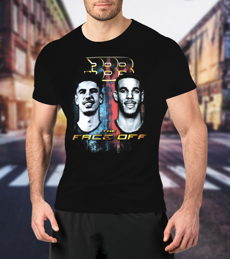 Big Baller Brand BBB Lamelo And Lonzo The Face Off T-Shirt