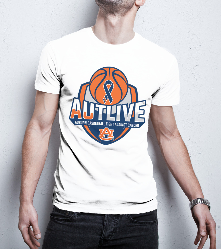Autlive Auburn Basketball Fight Against Cancer T-Shirt