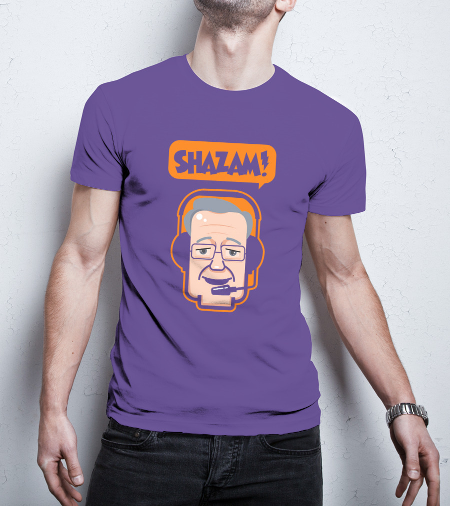 Shazam Al McCoy Cartoon Headset T-Shirt