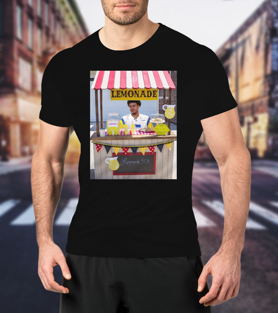 Phoenix Suns Cam Johnson Lemonade 50¢ Stand Lemonade T-Shirt
