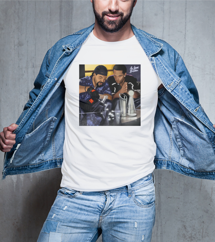 20 Years All About The Benjamins Ice Cube Mike Win On Set Scènes All About The Benjamins T-Shirt