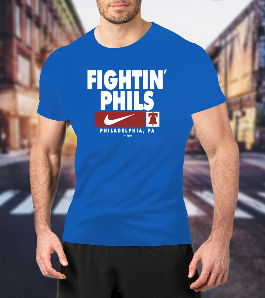 Fightin' Phils Philadelphia PA Liberty Bell T-Shirt