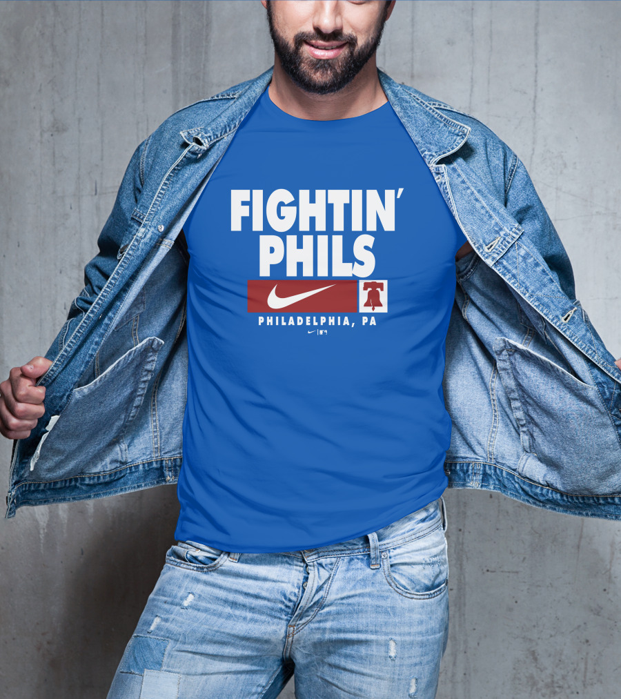 Fightin' Phils Philadelphia PA Liberty Bell T-Shirt