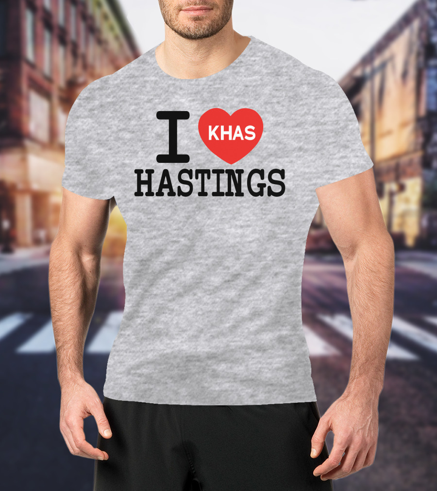 I Love Khas Hastings T-Shirt