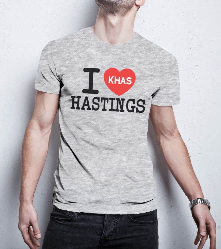 I Love Khas Hastings T-Shirt
