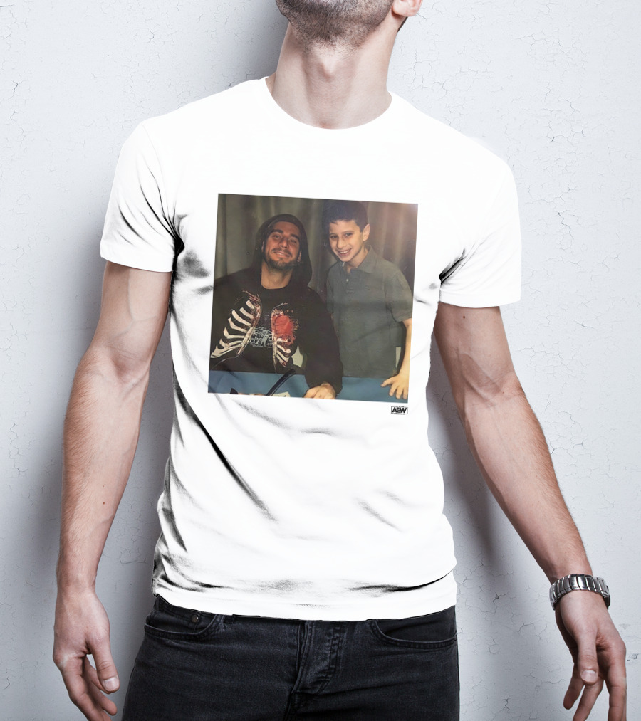 MJF Meet And Greet Signed Autograph AEW Shop Exclusive T-Shirt