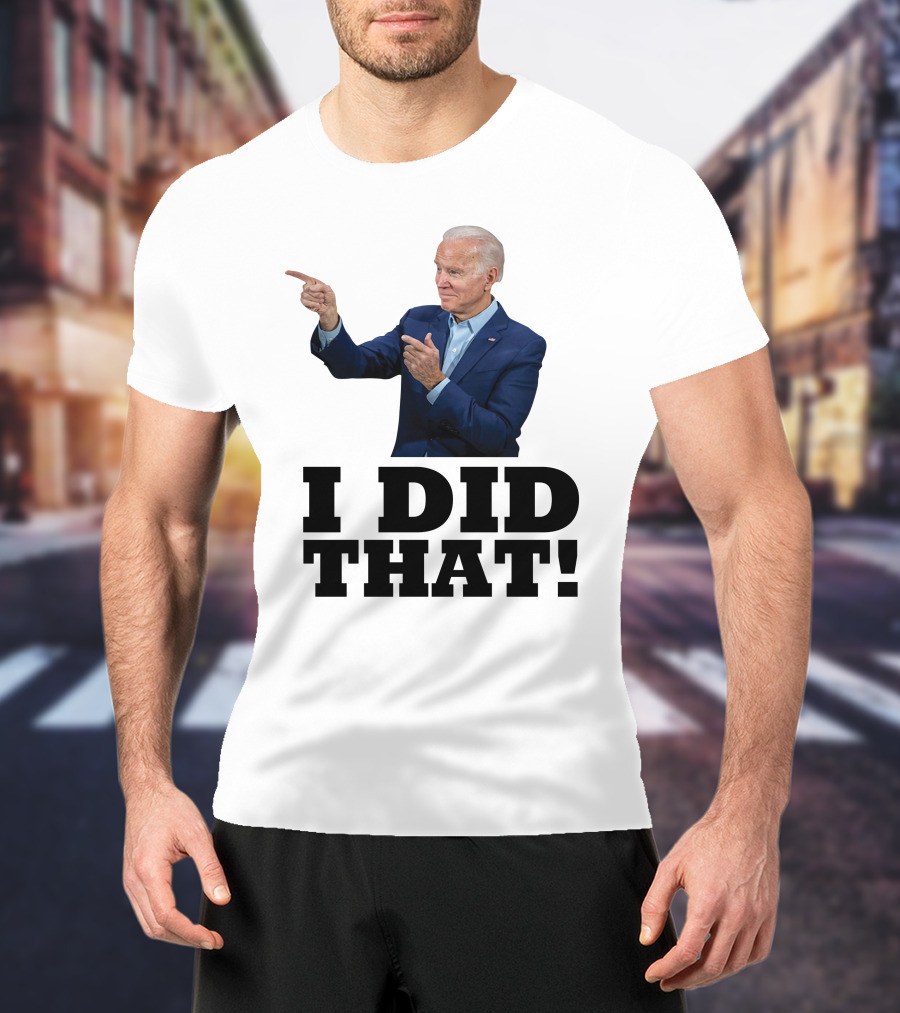I Did That Jb Pointing Gesture T-Shirt