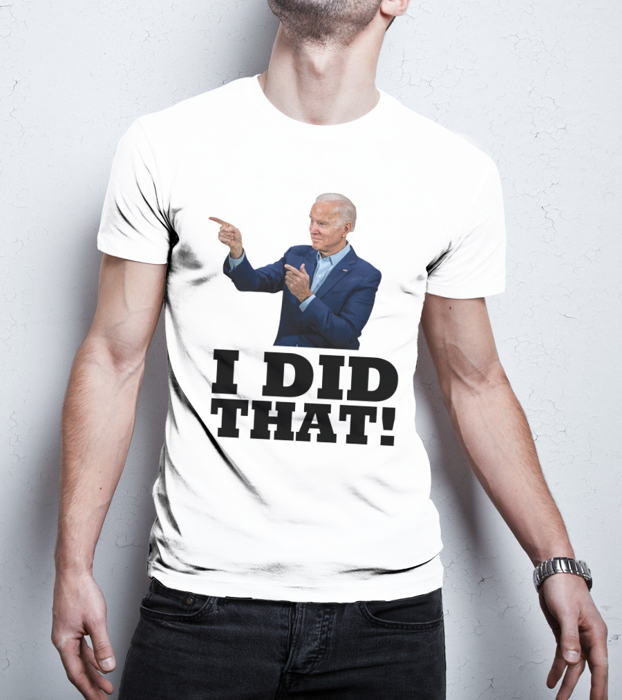 I Did That Jb Pointing Gesture T-Shirt