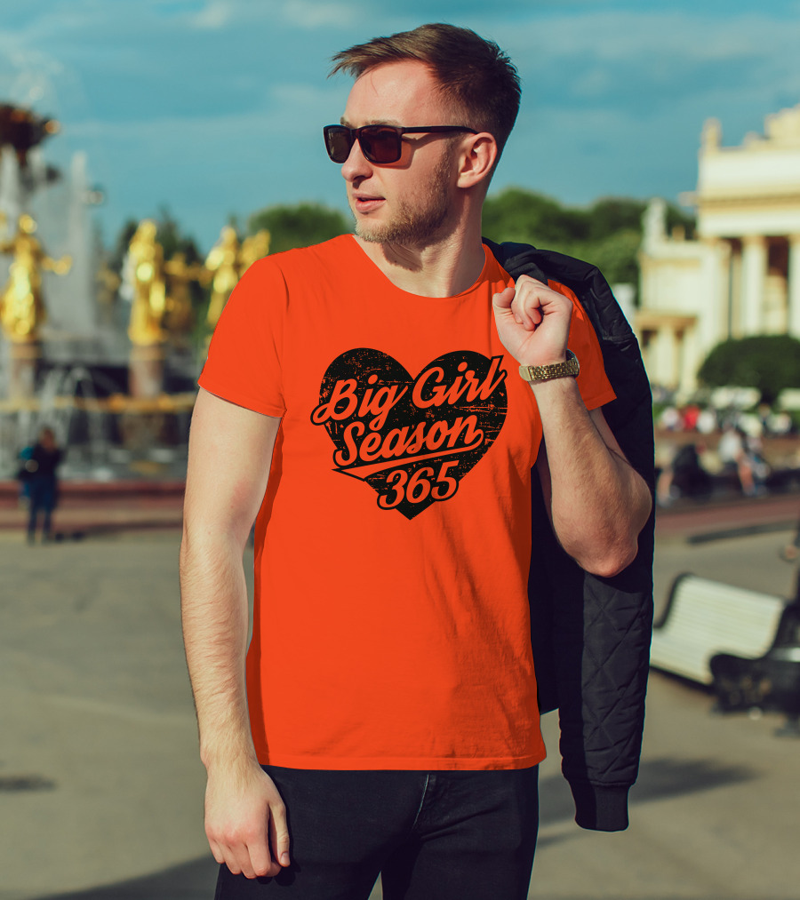 Big Girl Season 365 Heart T-Shirt