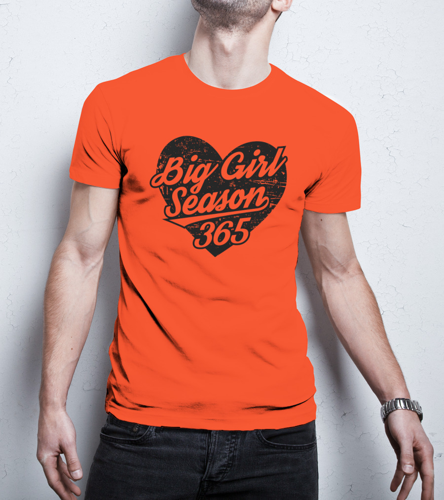 Big Girl Season 365 Heart T-Shirt