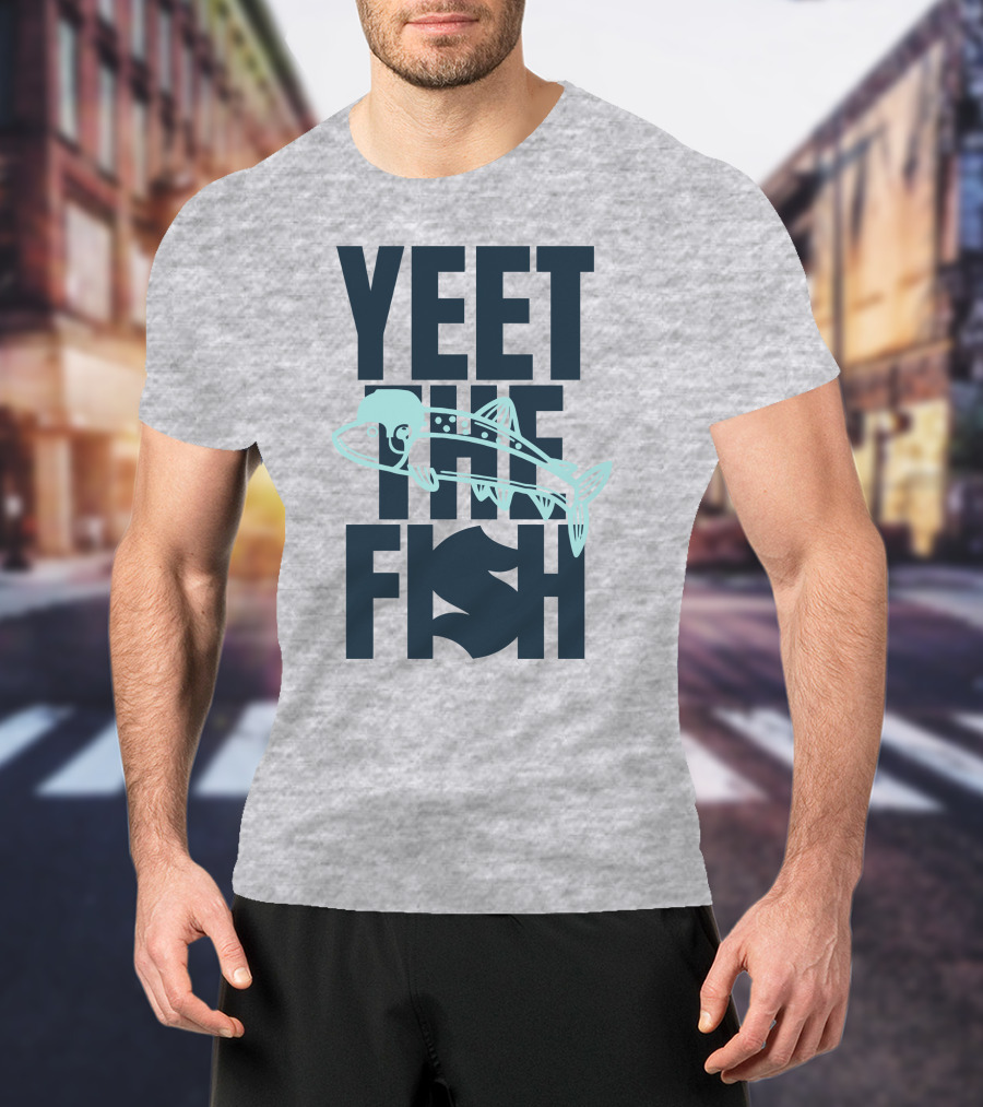 Seattle’s Best Kraken Podcast Yeet The Fish Release The Show T-Shirt