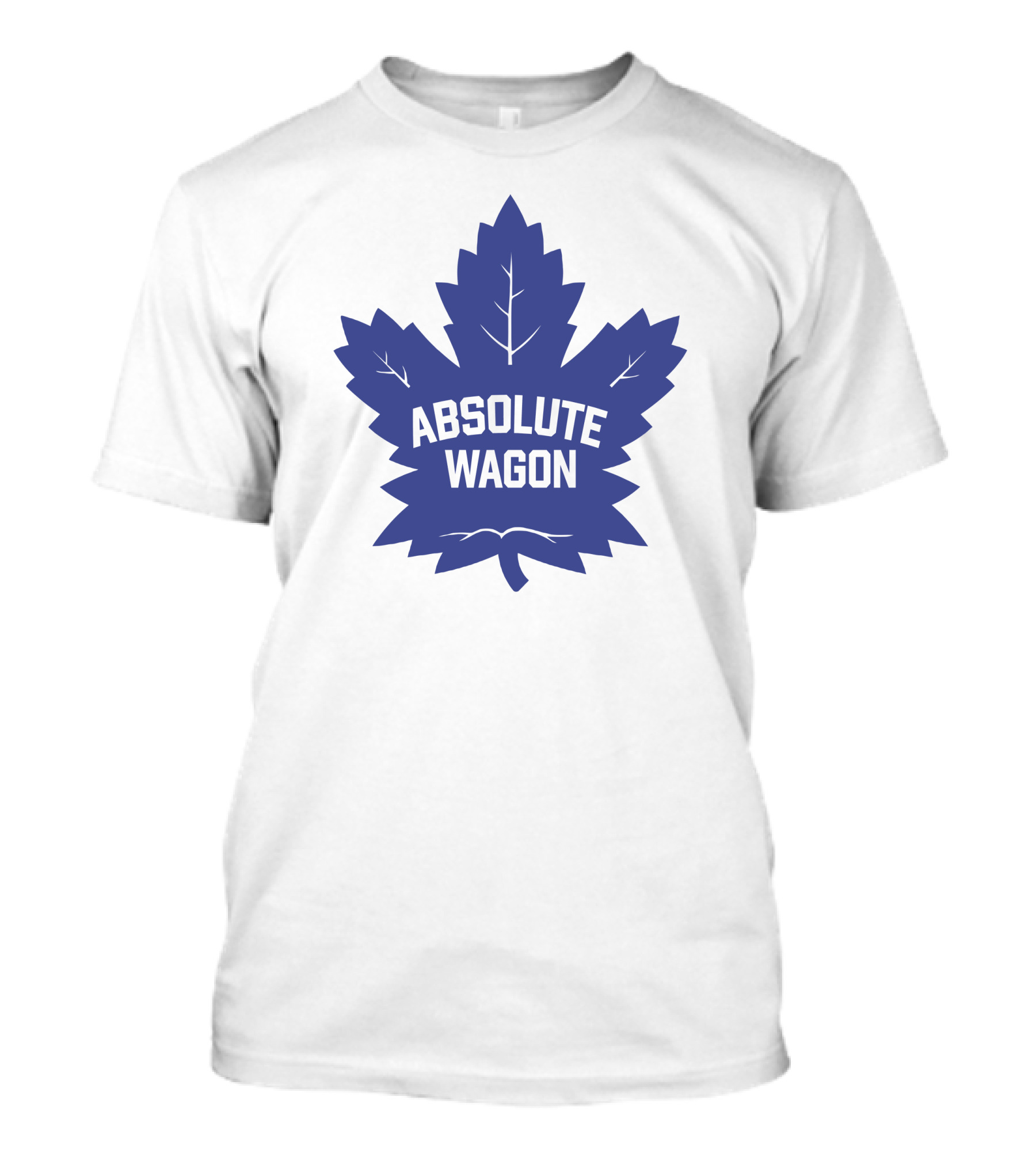 Spittin' Chiclets Merchandise Absolute Wagon Maple Leaf T-Shirt