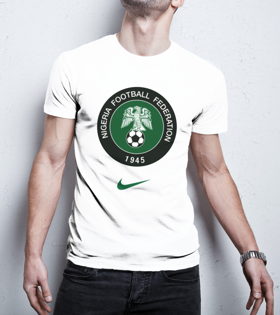 Fast Track Nigeria Football Federation 1945 Super Eagles Crest T-Shirt