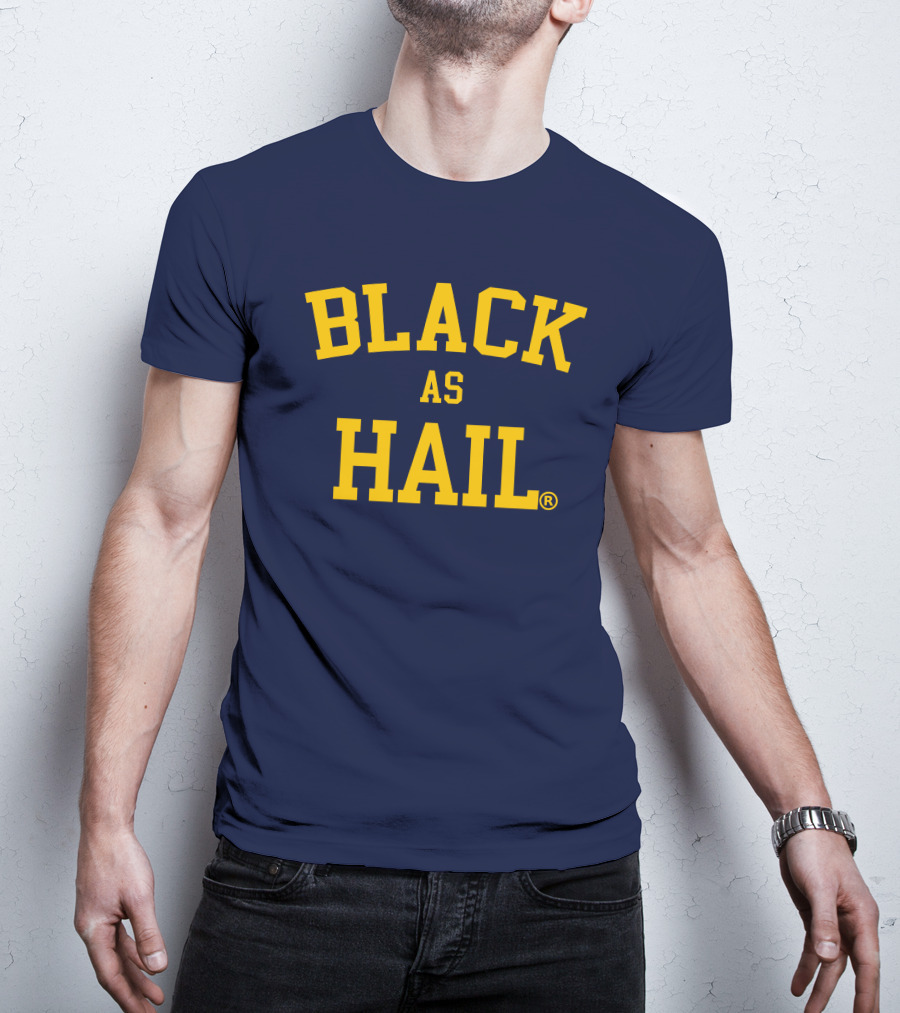 Jalen Rose Black As Hail Zach Shaw Sports T-Shirt