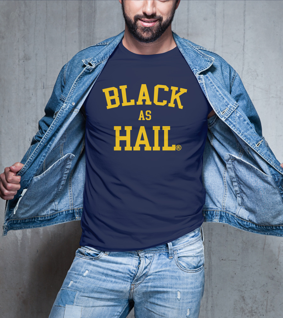 Jalen Rose Black As Hail Zach Shaw Sports T-Shirt