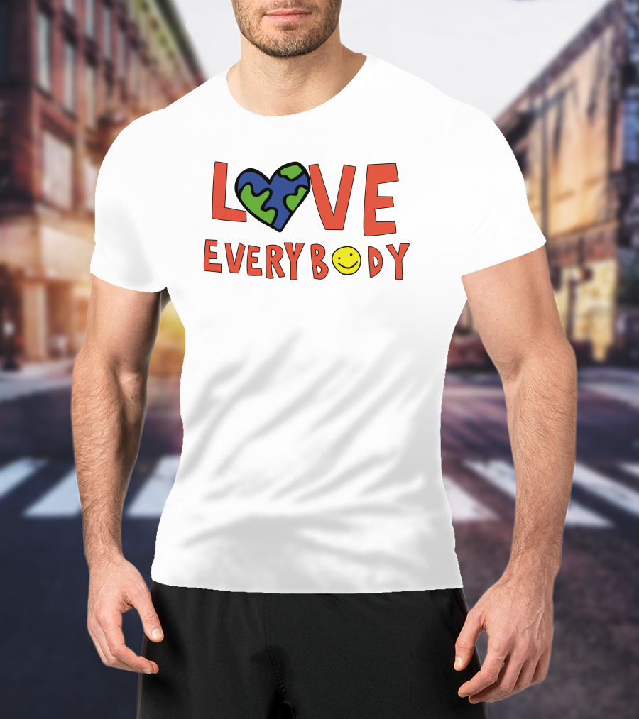 Marquez Valdes Scantling Love Everybody Heart Earth Smile Merch T-Shirt