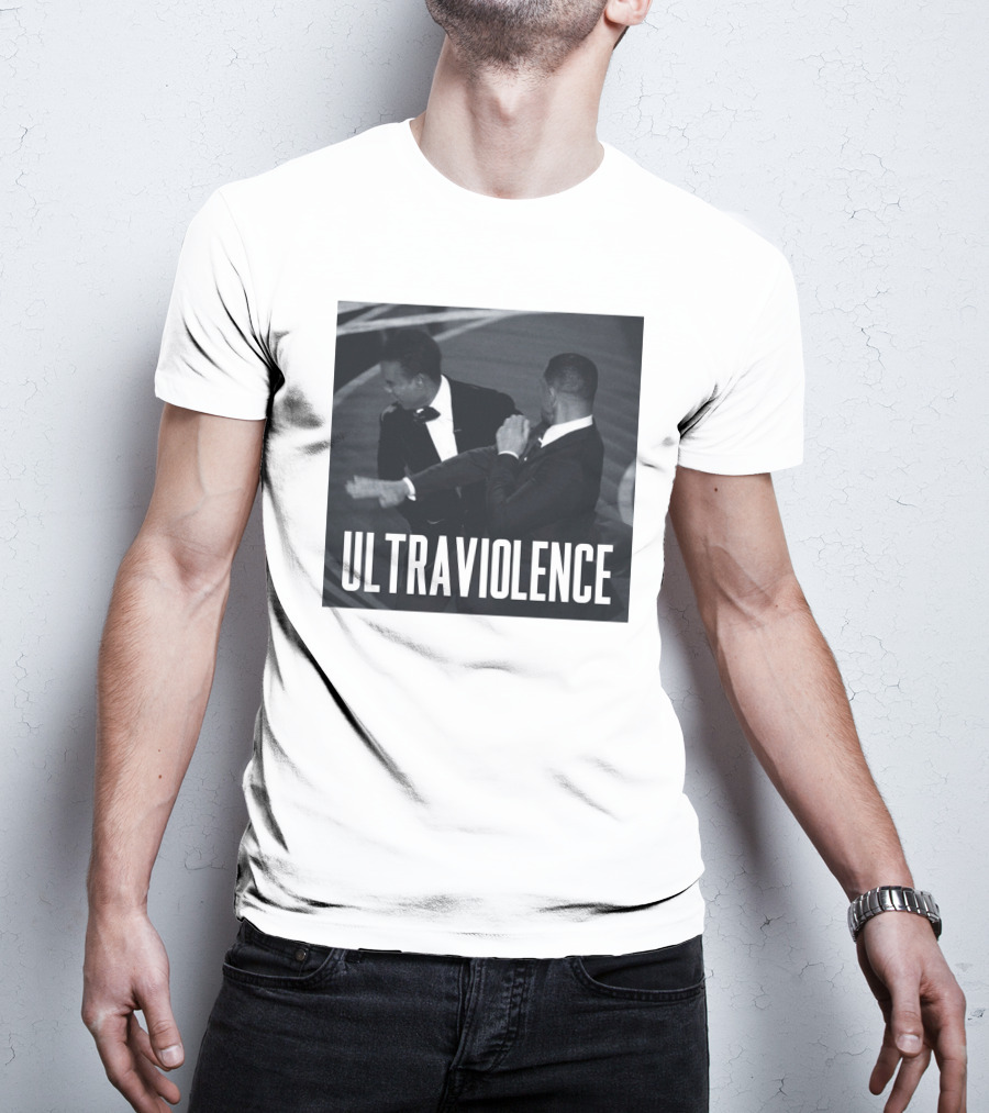 Ultraviolence He Hit Me And It Felt Like A Kiss Black And White Iconic Moment T-Shirt