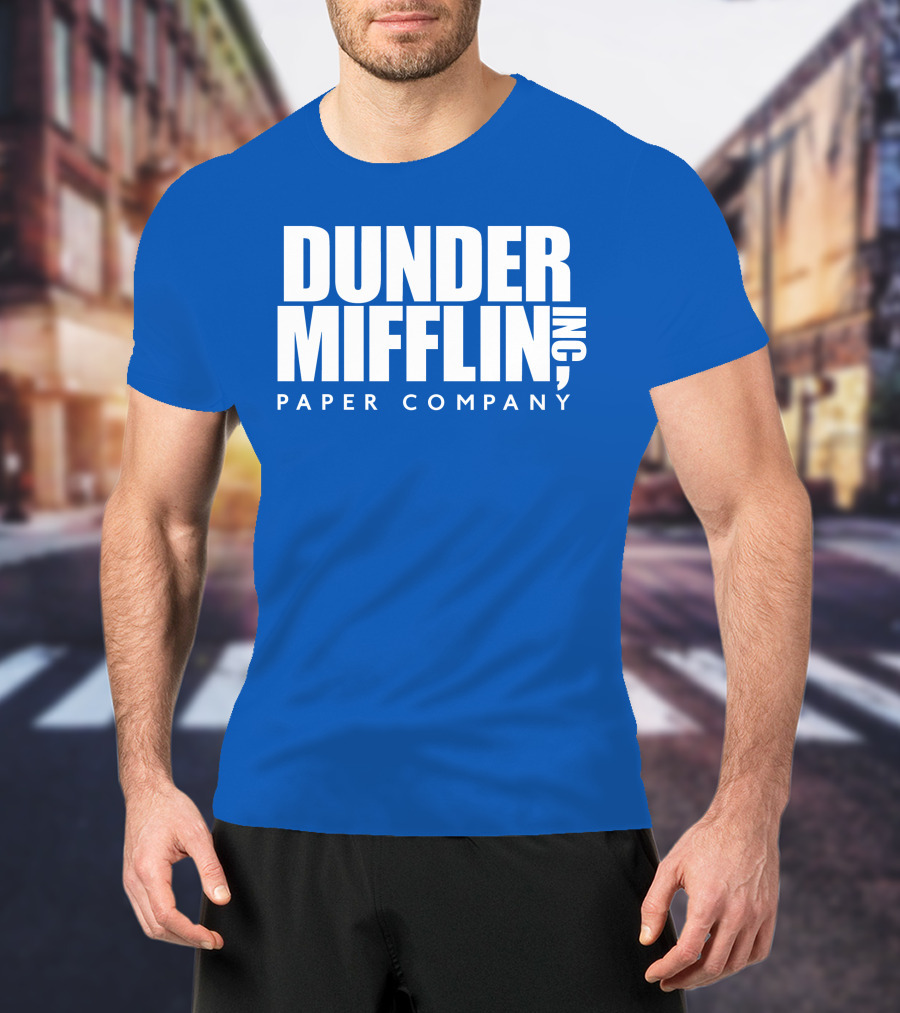 Rainnwilson Dunder Mifflin Inc Paper Company T-Shirt