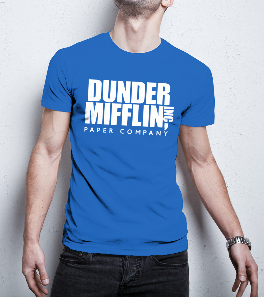 Rainnwilson Dunder Mifflin Inc Paper Company T-Shirt
