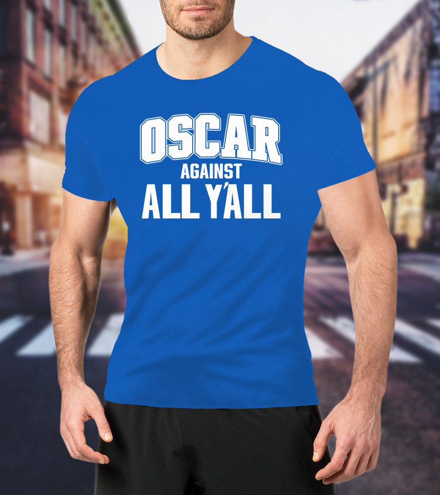 Oscar Tshiebwe Against All Y'all Kentucky Branded Merch T-Shirt