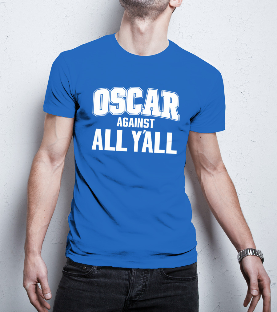 Oscar Tshiebwe Against All Y'all Kentucky Branded Merch T-Shirt