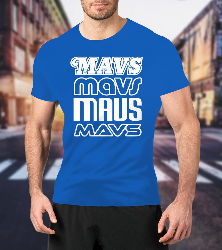 Fan Appreciation Night Mavs Mffl Brad Townsend Mavs Home Game 36 Mavs Typography T-Shirt
