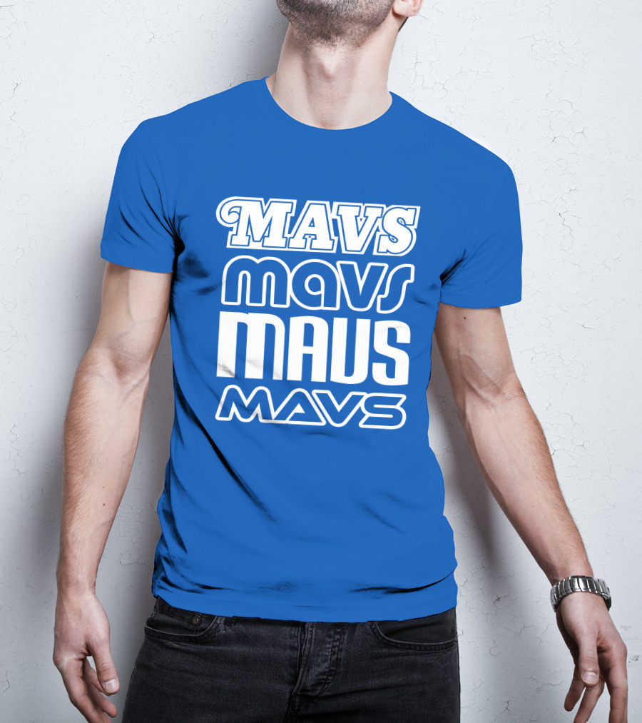 Fan Appreciation Night Mavs Mffl Brad Townsend Mavs Home Game 36 Mavs Typography T-Shirt