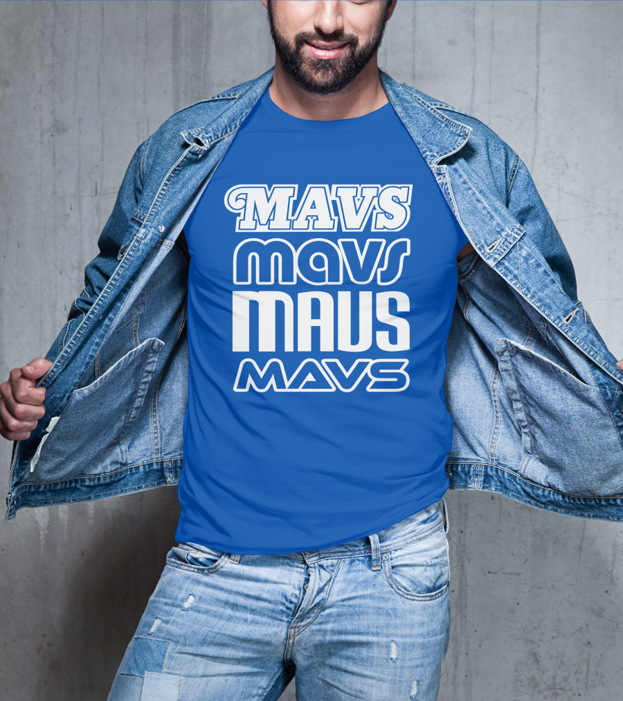 Fan Appreciation Night Mavs Mffl Brad Townsend Mavs Home Game 36 Mavs Typography T-Shirt