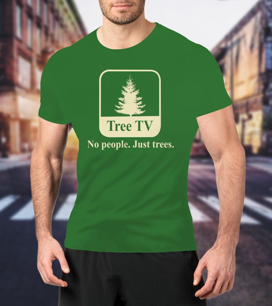 Joe Pera Tree TV No People Just Trees T-Shirt