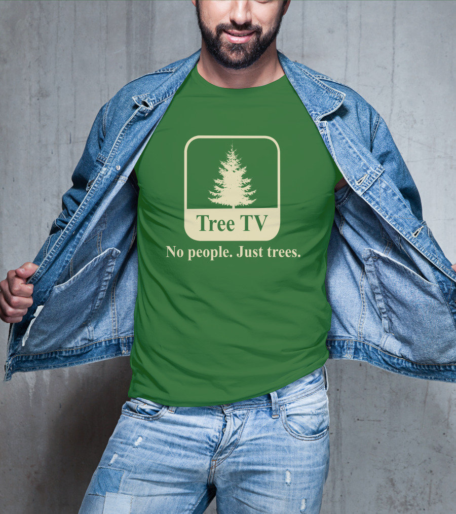 Joe Pera Tree TV No People Just Trees T-Shirt
