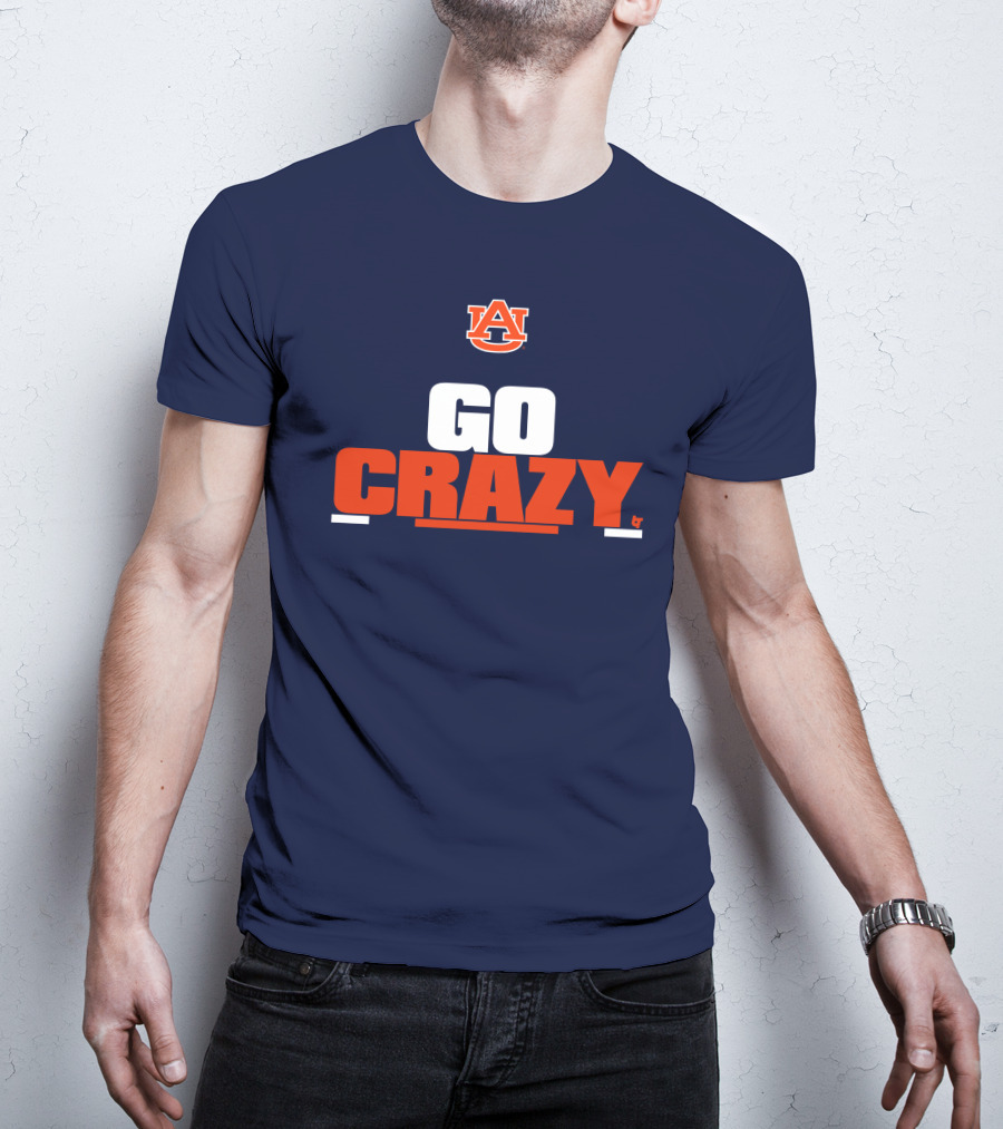 Auburn Football Go Crazy T-Shirt