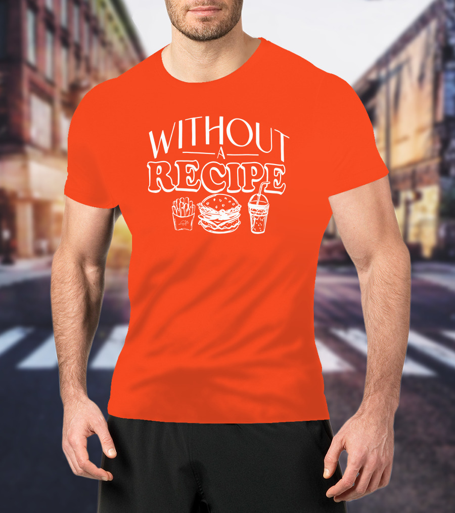 The Try Guys Merch Without Recipe Fast Food Icons T-Shirt