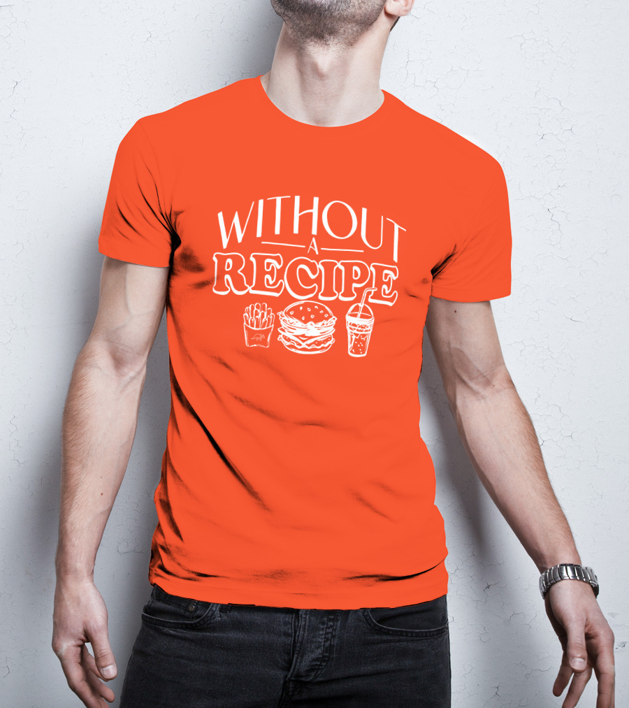 The Try Guys Merch Without Recipe Fast Food Icons T-Shirt