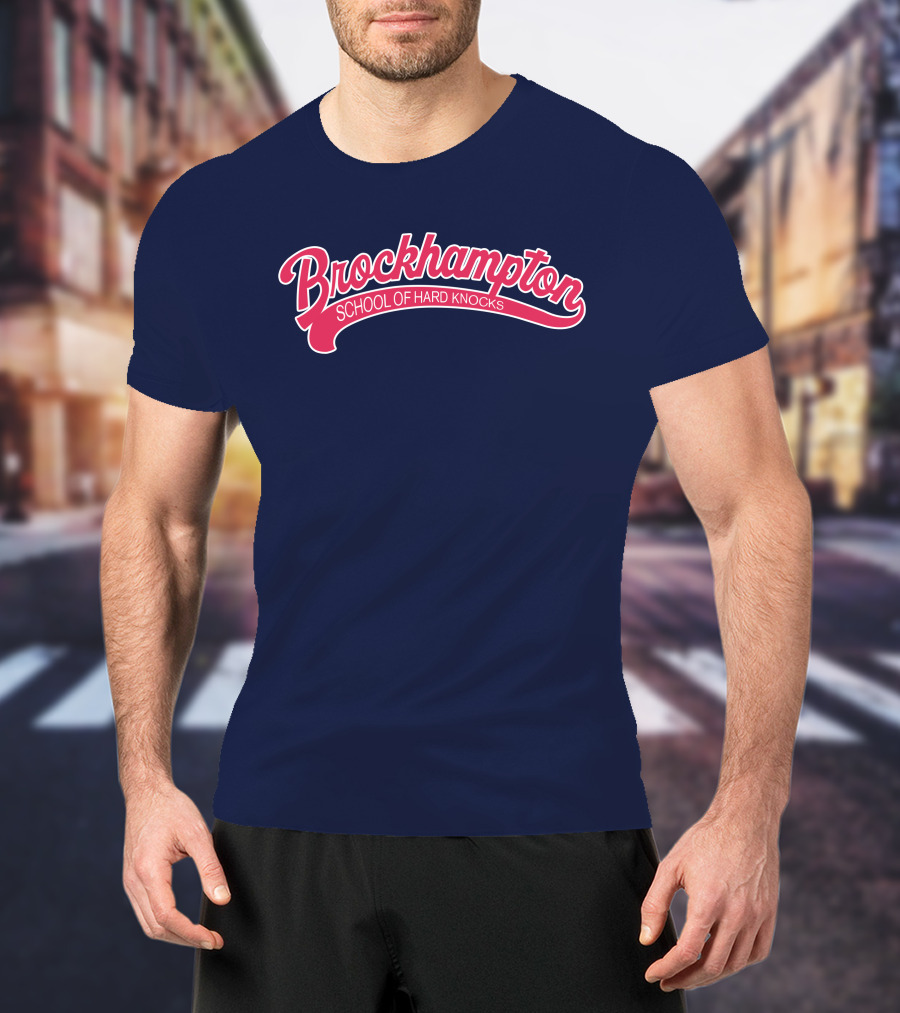 Brockhampton School Of Hard Knocks Retro Script T-Shirt