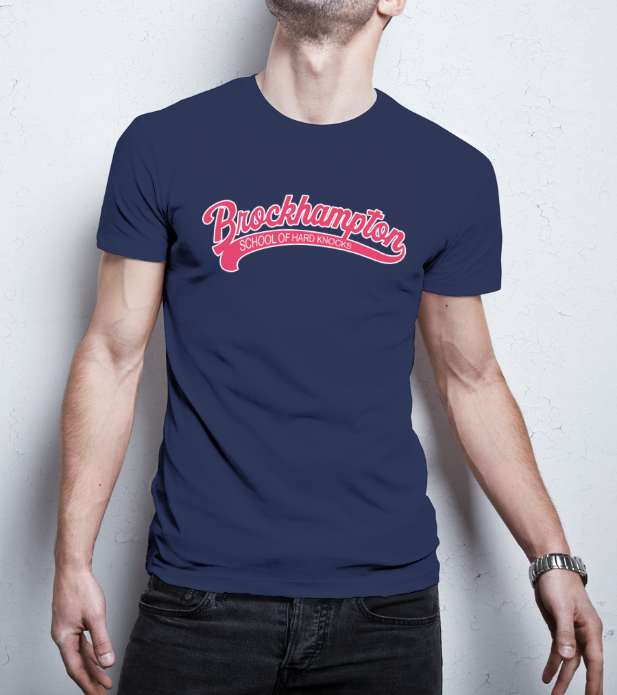 Brockhampton School Of Hard Knocks Retro Script T-Shirt