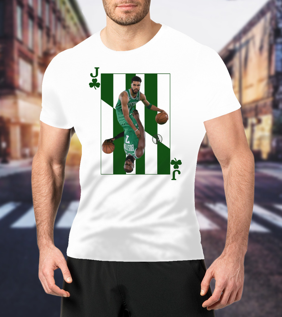Pepito Brogdon Jays Brown Bleed Green Celtics Playing Card T-Shirt